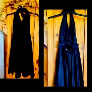 Lovely Little  Black Halter Dress!